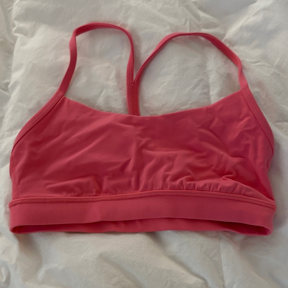 Lululemon flow y size 6 Women's Pink Sports Bra